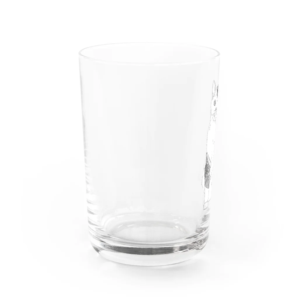 とうきちの三毛猫 Water Glass :left