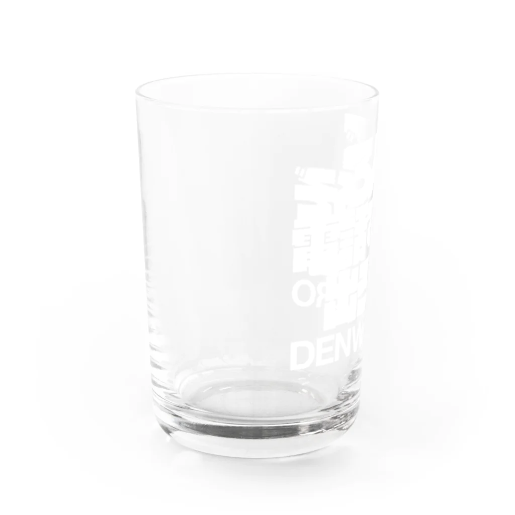 かのうしゃちょうのdenwa deroya. Water Glass :left