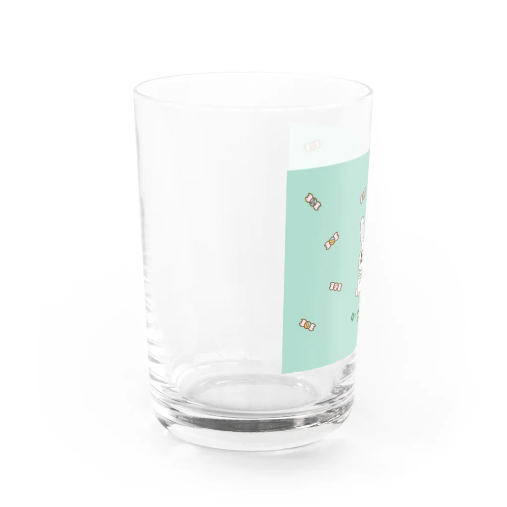 COCOROのうさぴょんキャンディ Water Glass :left