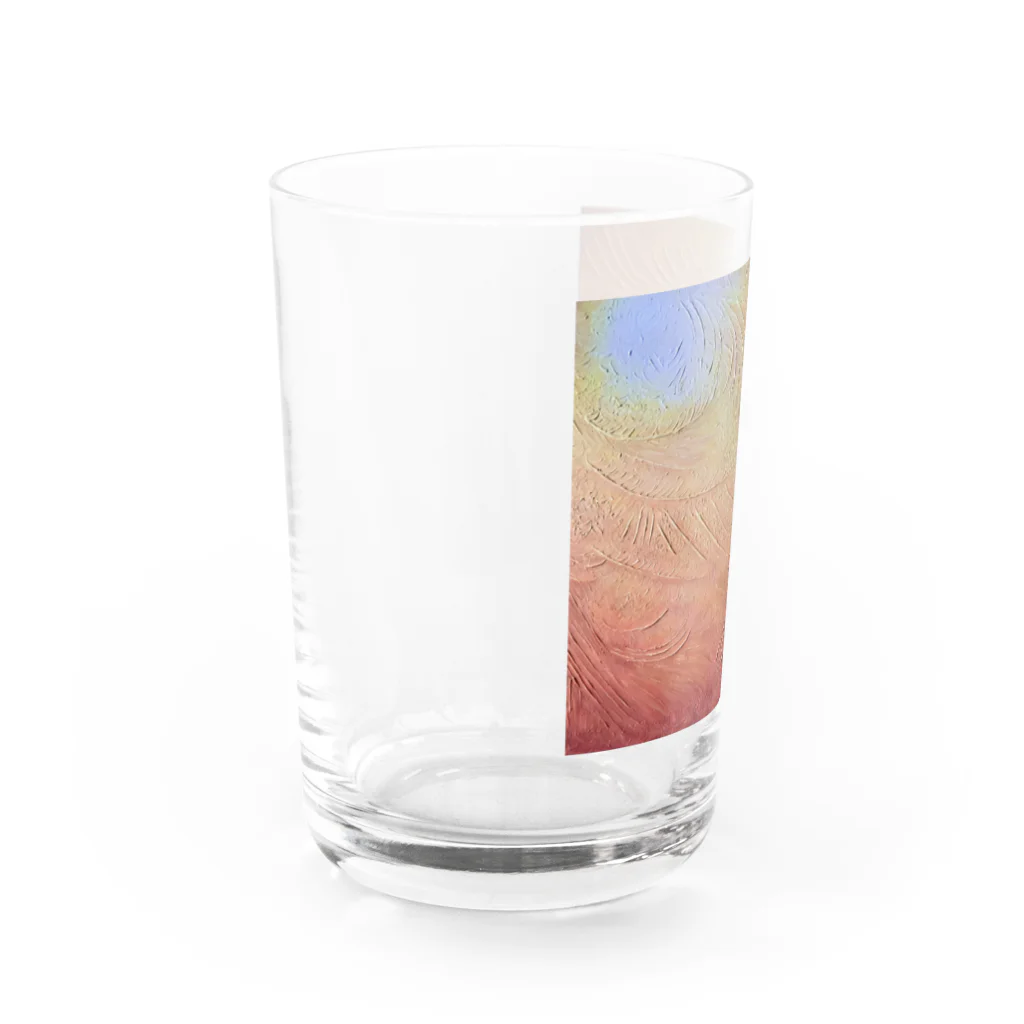 氷紋美術館の天恵〜etarnal light〜 Water Glass :left