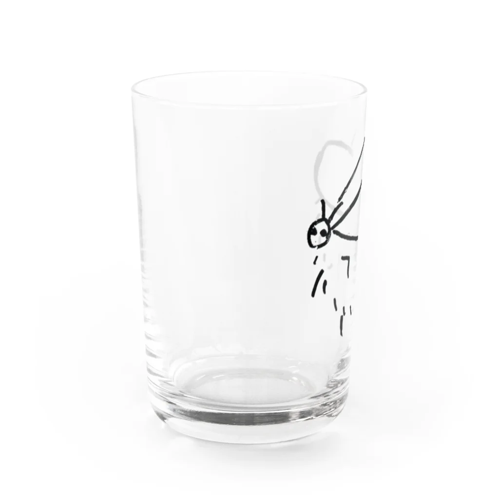 ユキムシのユキムシ（アイコン） Water Glass :left