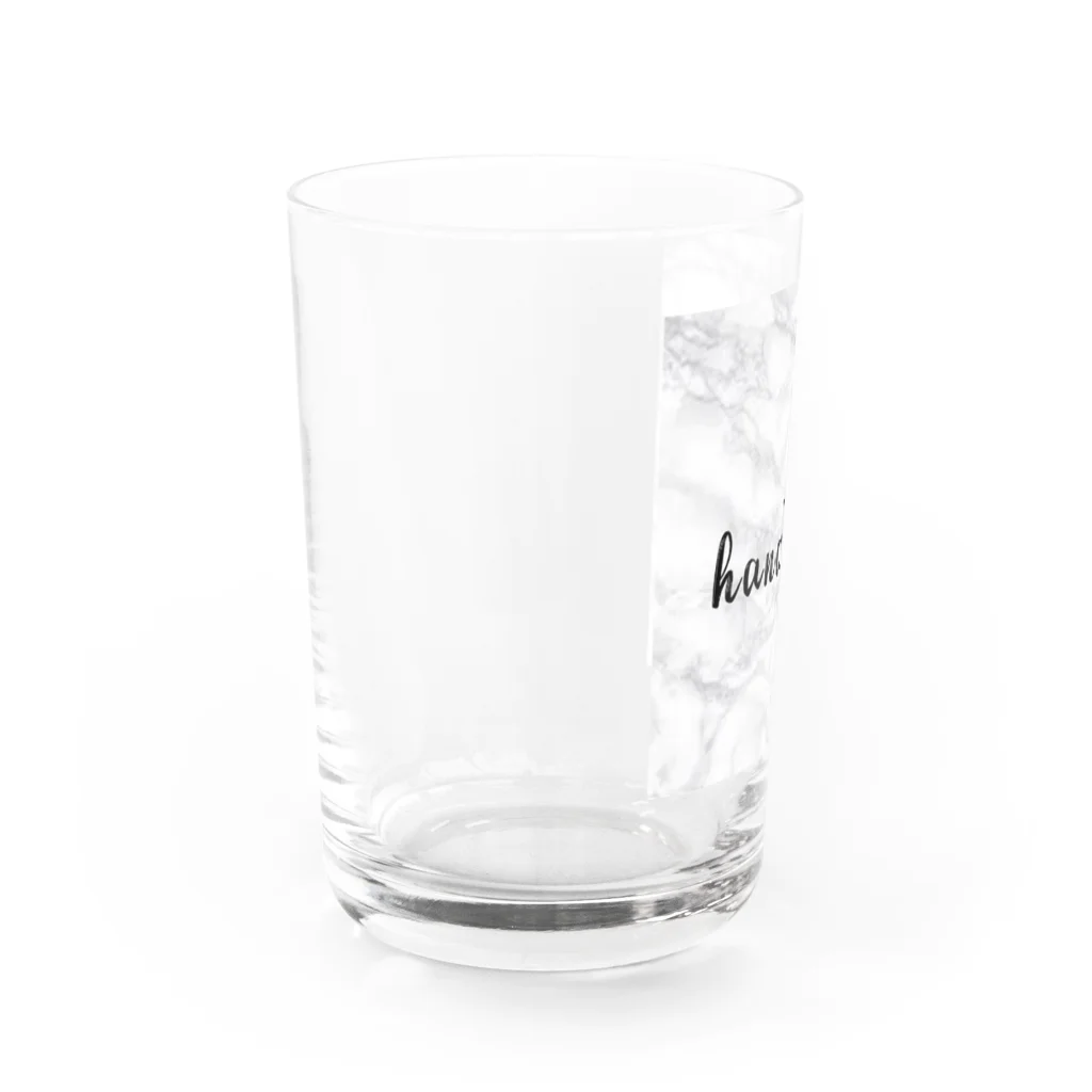 ここあまるの大理石柄 Water Glass :left