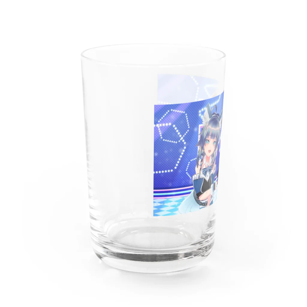 かわよ喫茶なめのニチカわよきグッズ Water Glass :left