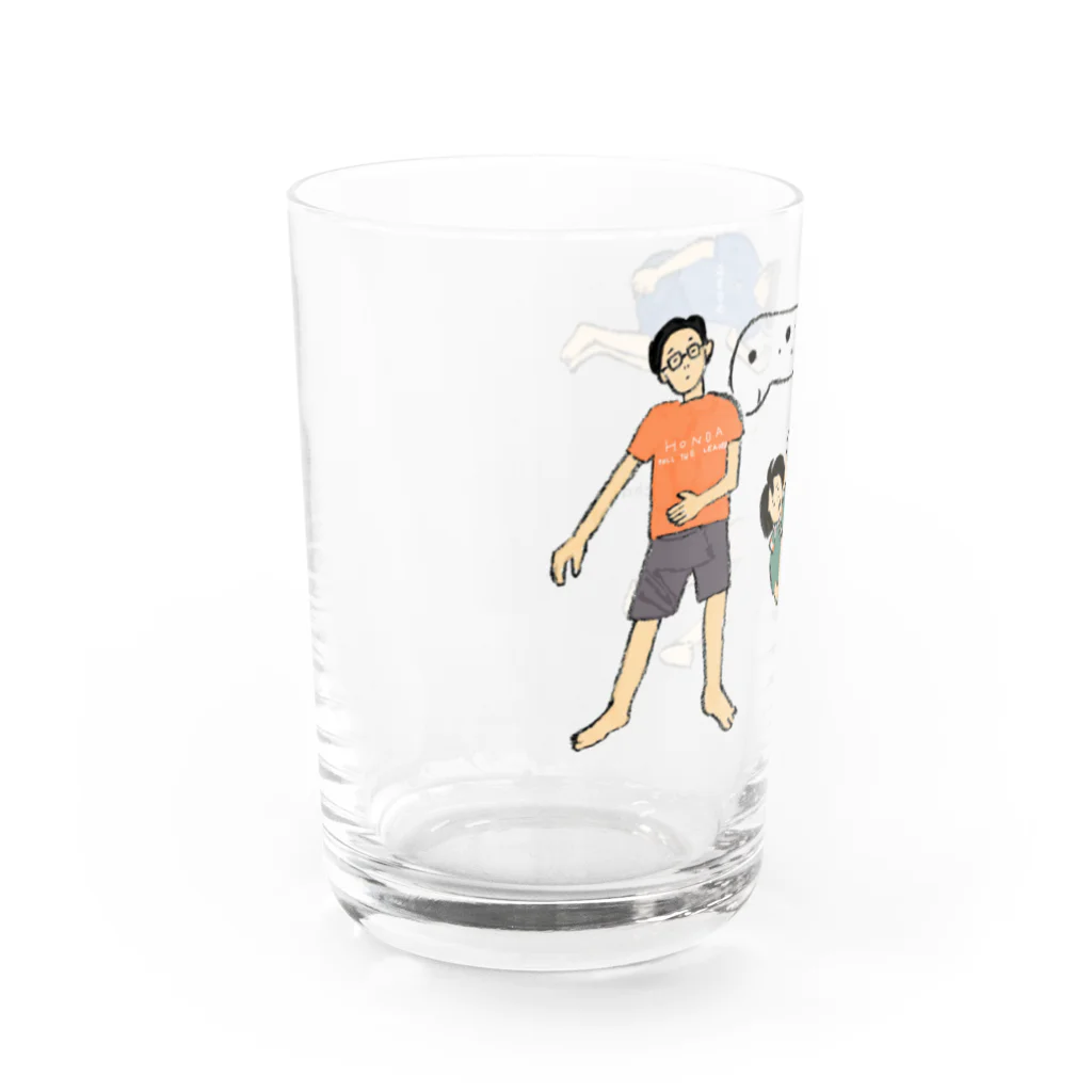 おーい！どんちゃん公式グッズの映画「おーい！どんちゃん」公式グッズ Water Glass :left