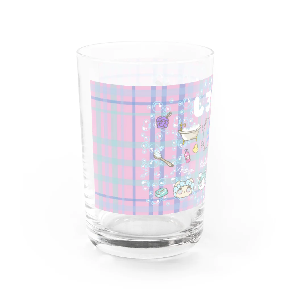 しろぽめのしろぽめHappyBathtimeCollection Water Glass :left