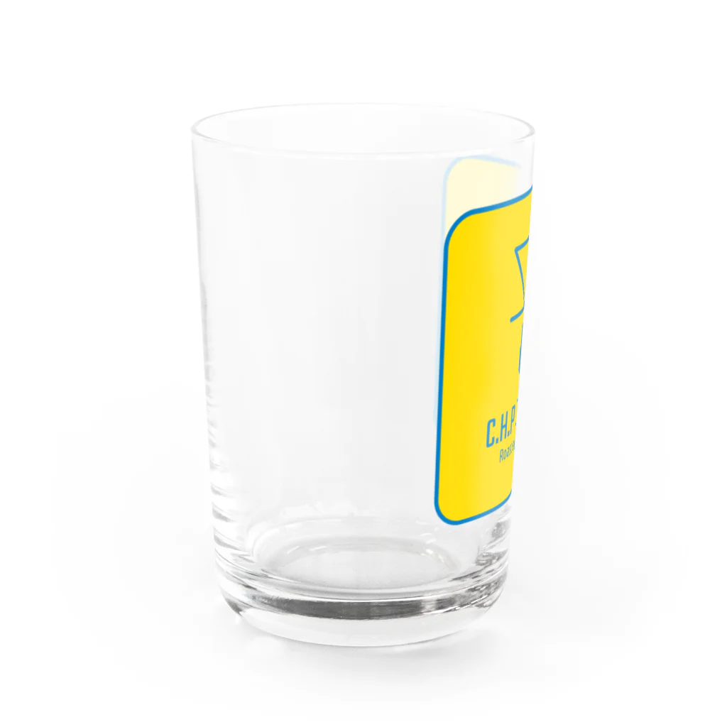 【公式】C.H.P COFFEEオリジナルグッズの『C.H.P COFFEE』ロゴ_03 Water Glass :left