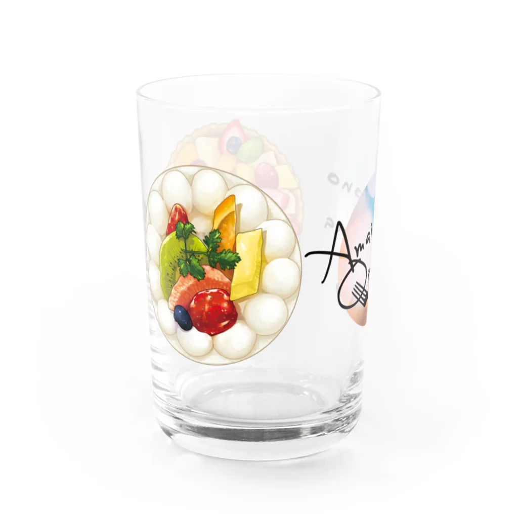 OFFICE Y'Sの贅沢ケーキ2種セット Water Glass :left