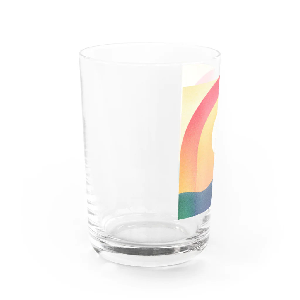 yummig_grafの海と太陽 Water Glass :left