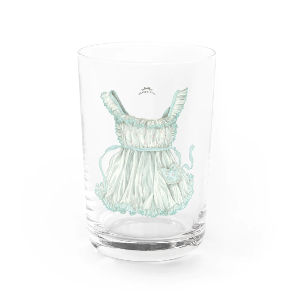 okappaloverのapron Water Glass :left