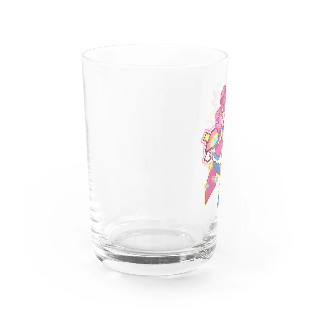 ハシノタコのにじいろラデ子 Water Glass :left