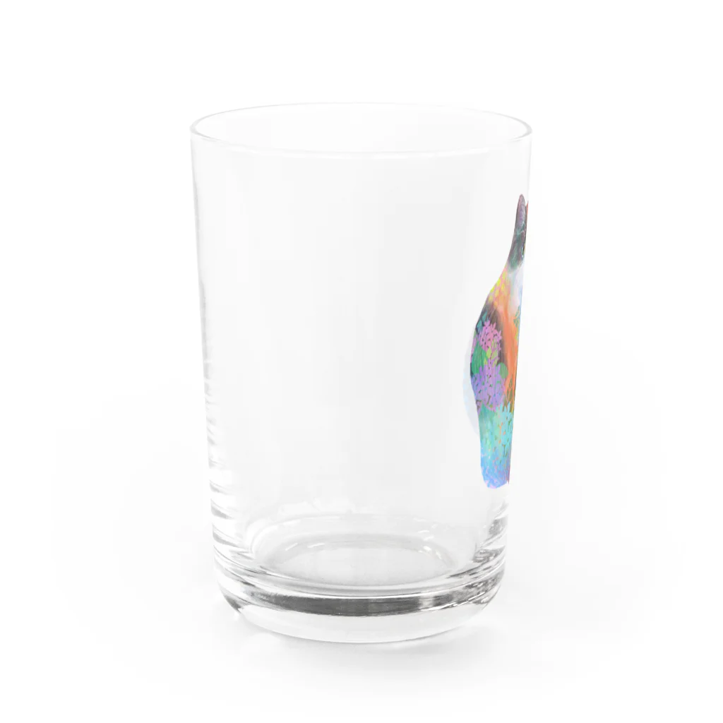 yucca-ticcaの三毛猫 Water Glass :left