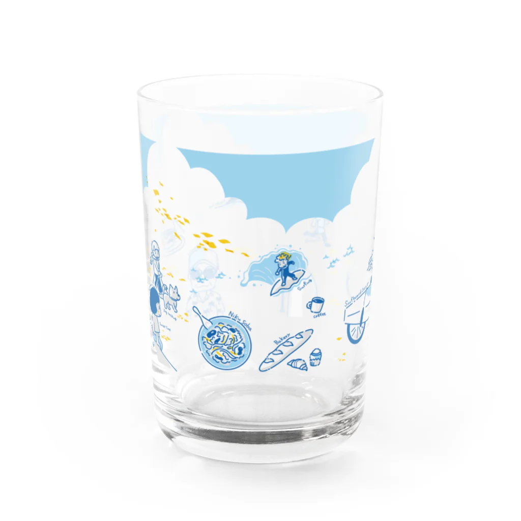 Studio DOTのHello!Chigasaki!Ⅲ Water Glass :left