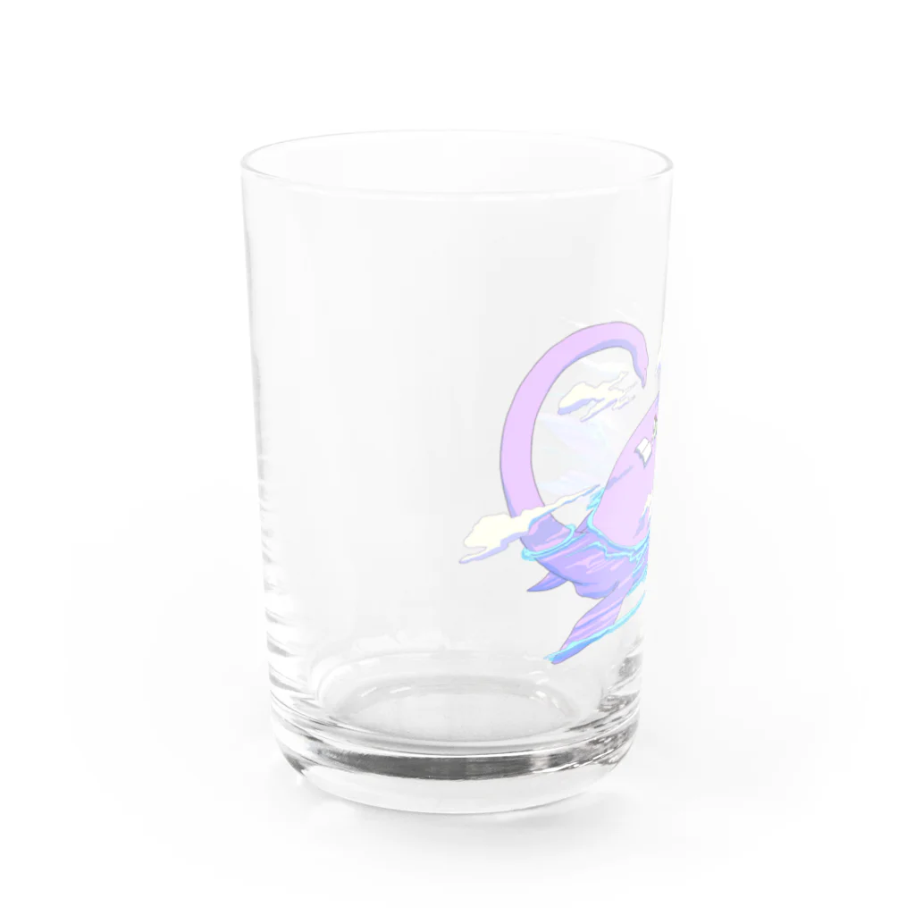 neconos Goodsの本の神様 Water Glass :left