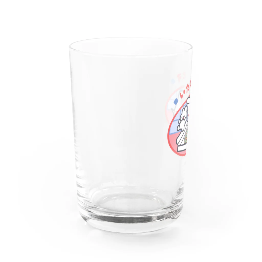 るびのぴざ_いただきます Water Glass :left