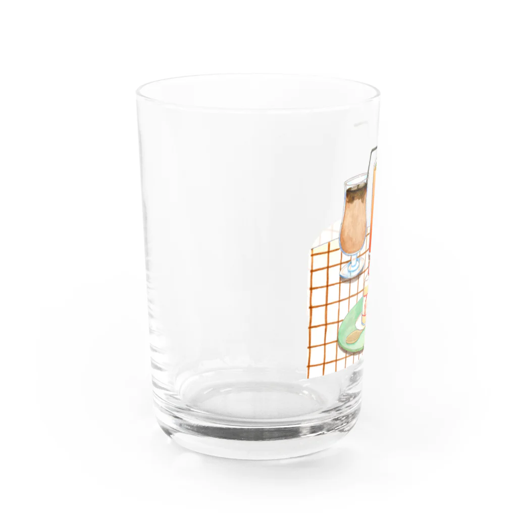 nukumiのStrawberry short cake Water Glass :left