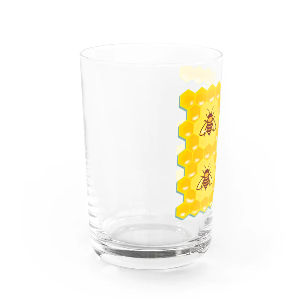 LalaHangeulのハニカム構造(BEE） Water Glass :left