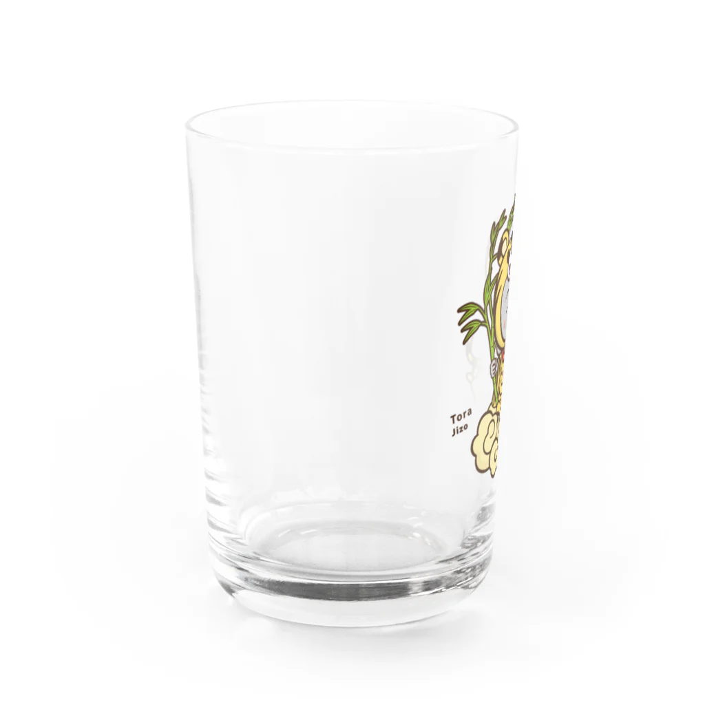 着ぐるみ地蔵 by SoReNa186の着ぐるみ 寅地蔵（雲） Water Glass :left