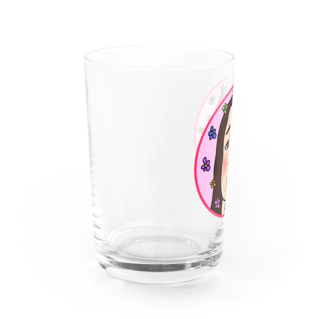 じゅうに（Jyuuni）の0120・熟熟まなちゃん・配信者シリーズ（じゅうにブランド） Water Glass :left