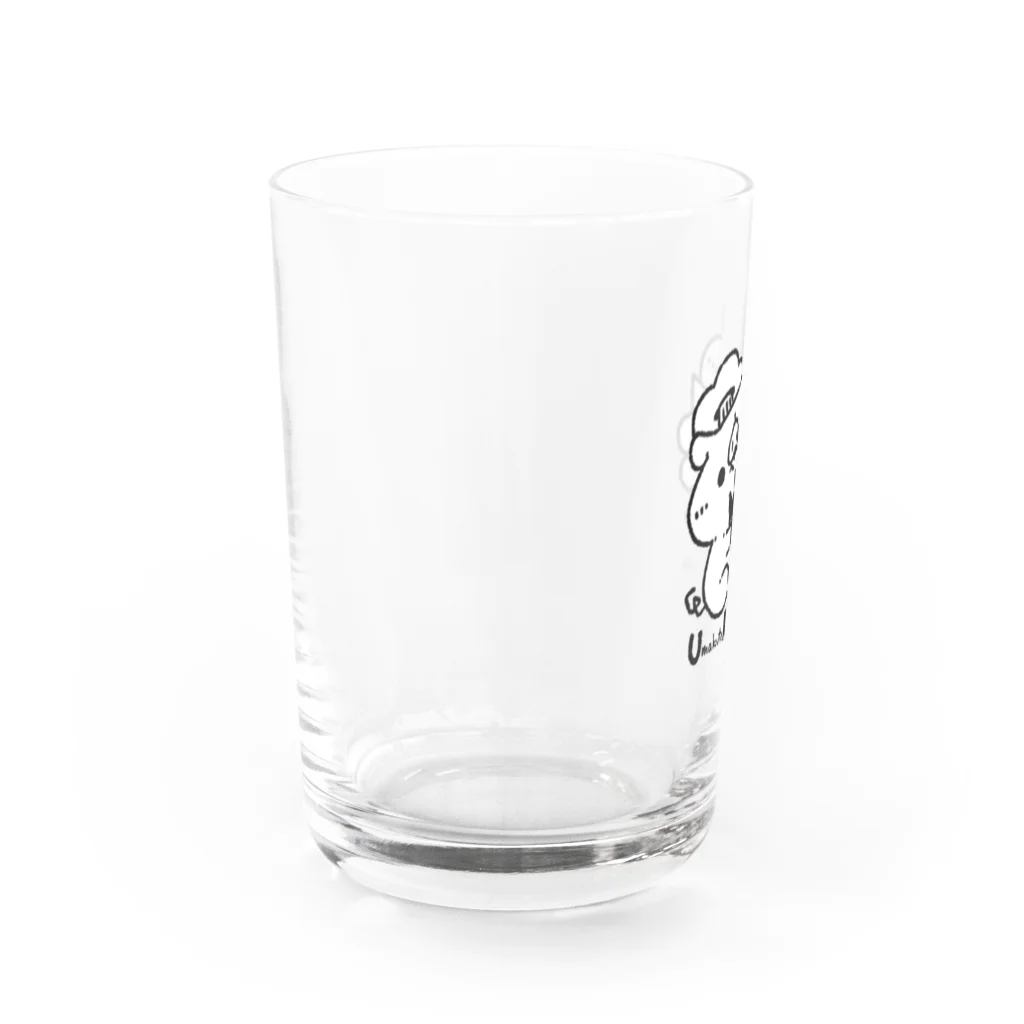 frankenji.storeのUNK(うまくてなんか可愛い) Water Glass :left