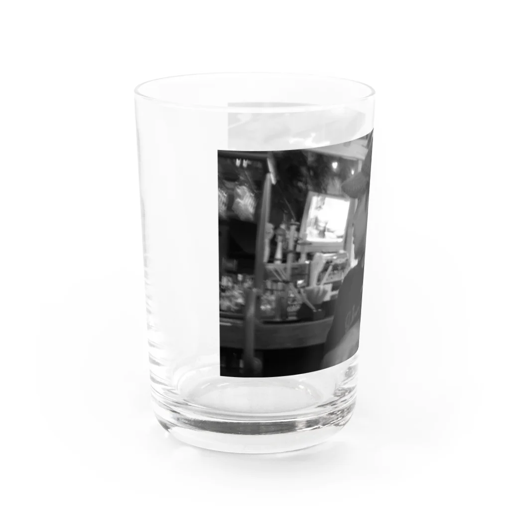 はらけんの振り向くはらけん Water Glass :left