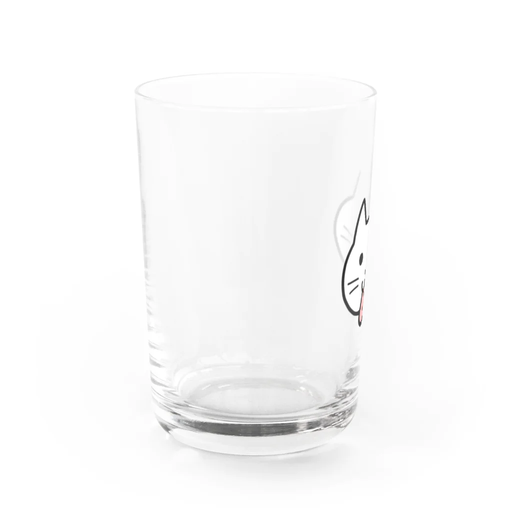 しおらーめんのあっかんべーねこ Water Glass :left