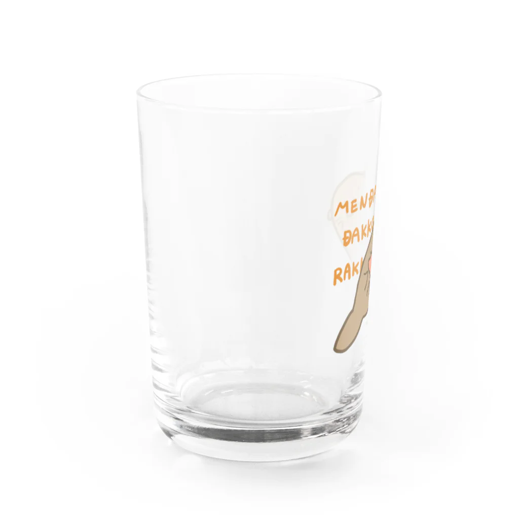 muscle StoreのMENDAKO DAKKO RAKKO Water Glass :left