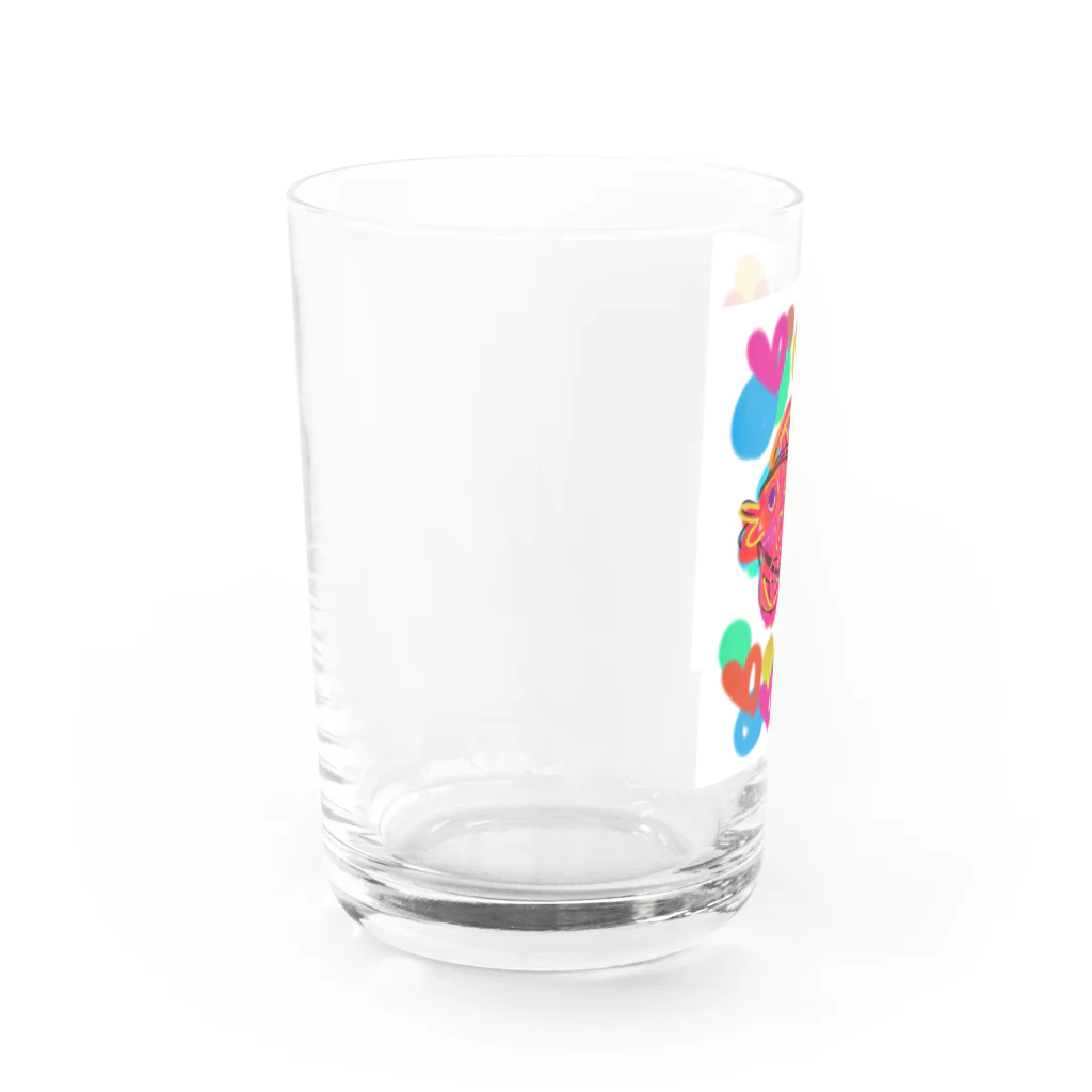 MAのカラフル金魚 Water Glass :left