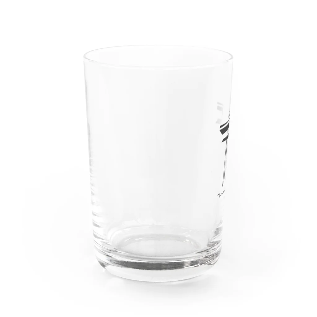 みなのせかいの鳥居とわたし Water Glass :left