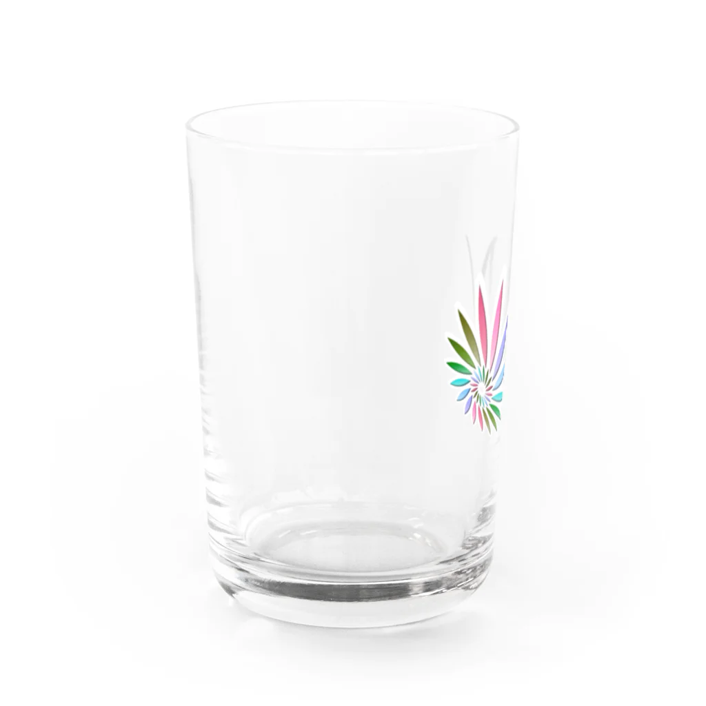 ねおんのねおんロゴぐっず Water Glass :left