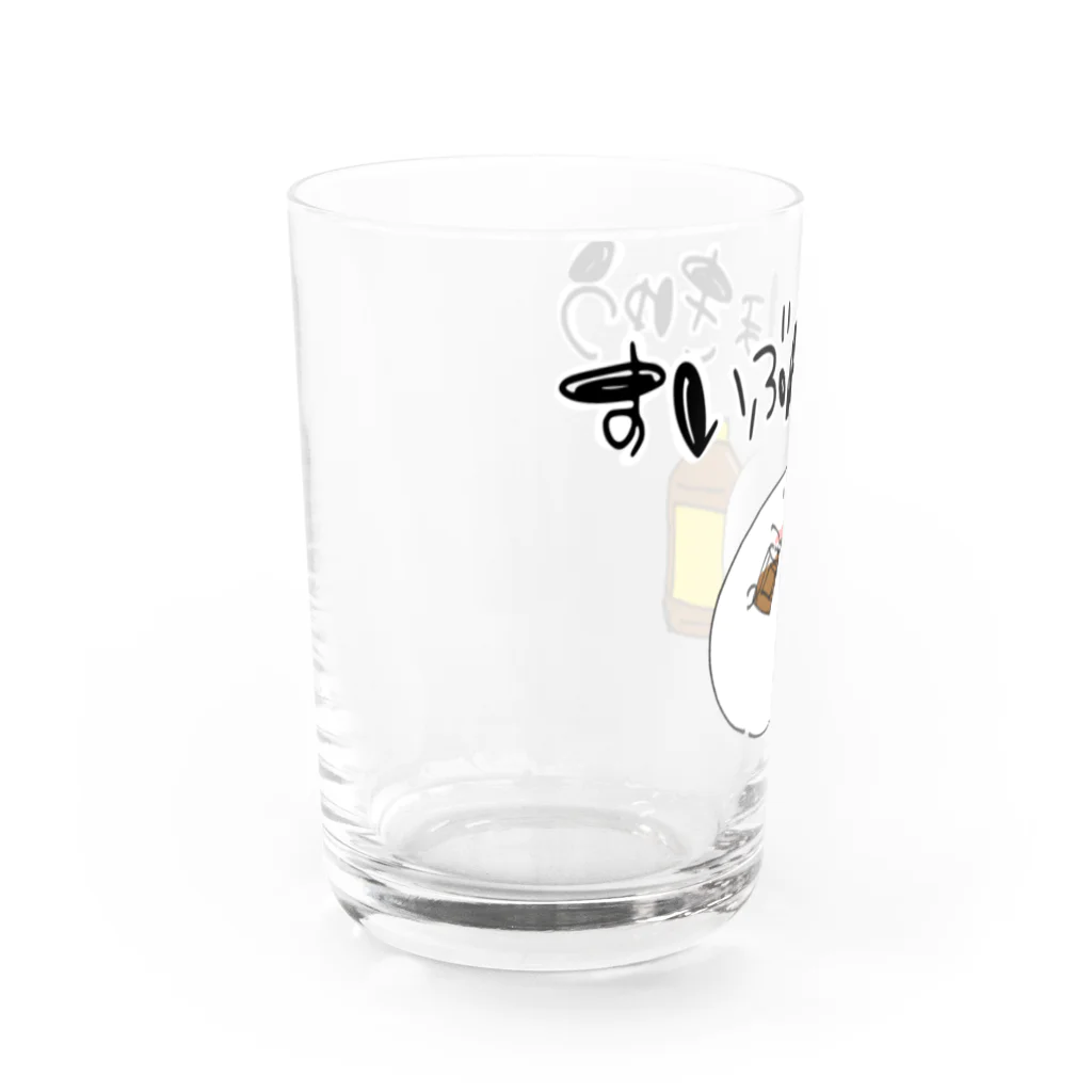 ふゆざらしの水分補給あざらし Water Glass :left