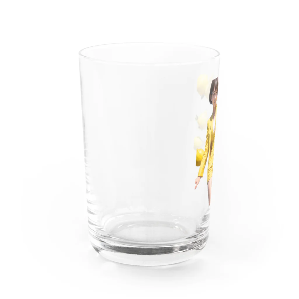 お仕事女子ちゃんのgirl(lemon) Water Glass :left