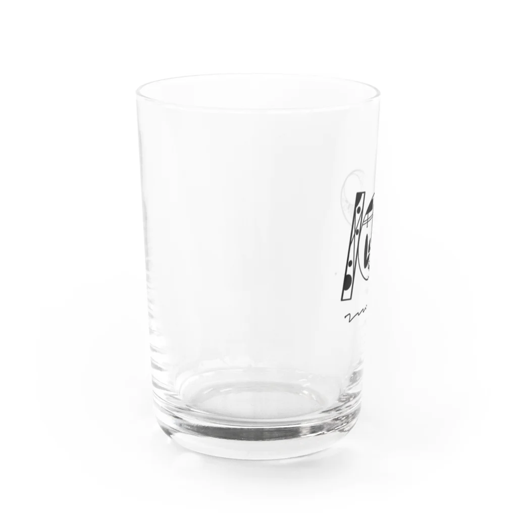 みなのせかいの100とわたし Water Glass :left