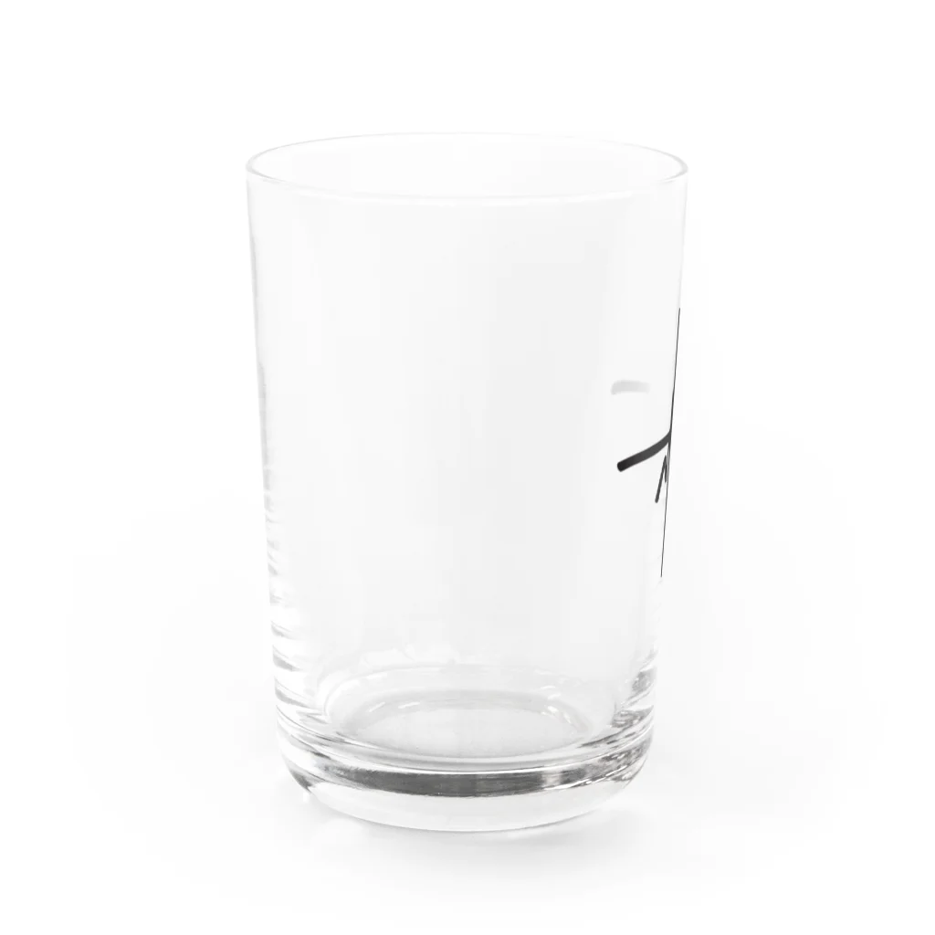 NASATAMのnasatam-LOGO Water Glass :left