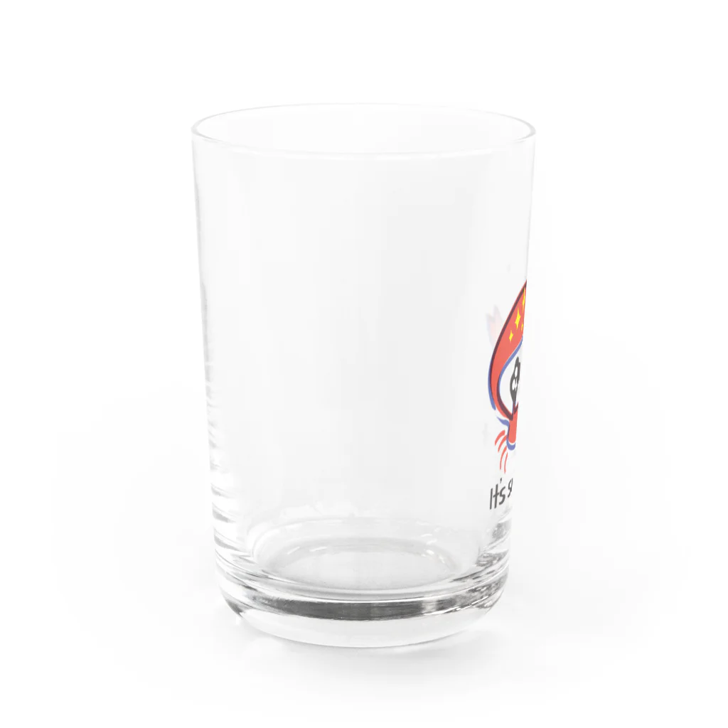 dimorphothecaのまぶしいカニさん Water Glass :left