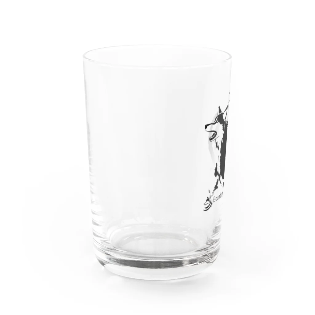 光学大佐　公式サイト【Bound  wolf company】の【公式】BOUND　WOLF　COMPANY　ロゴ入りグッズ Water Glass :left