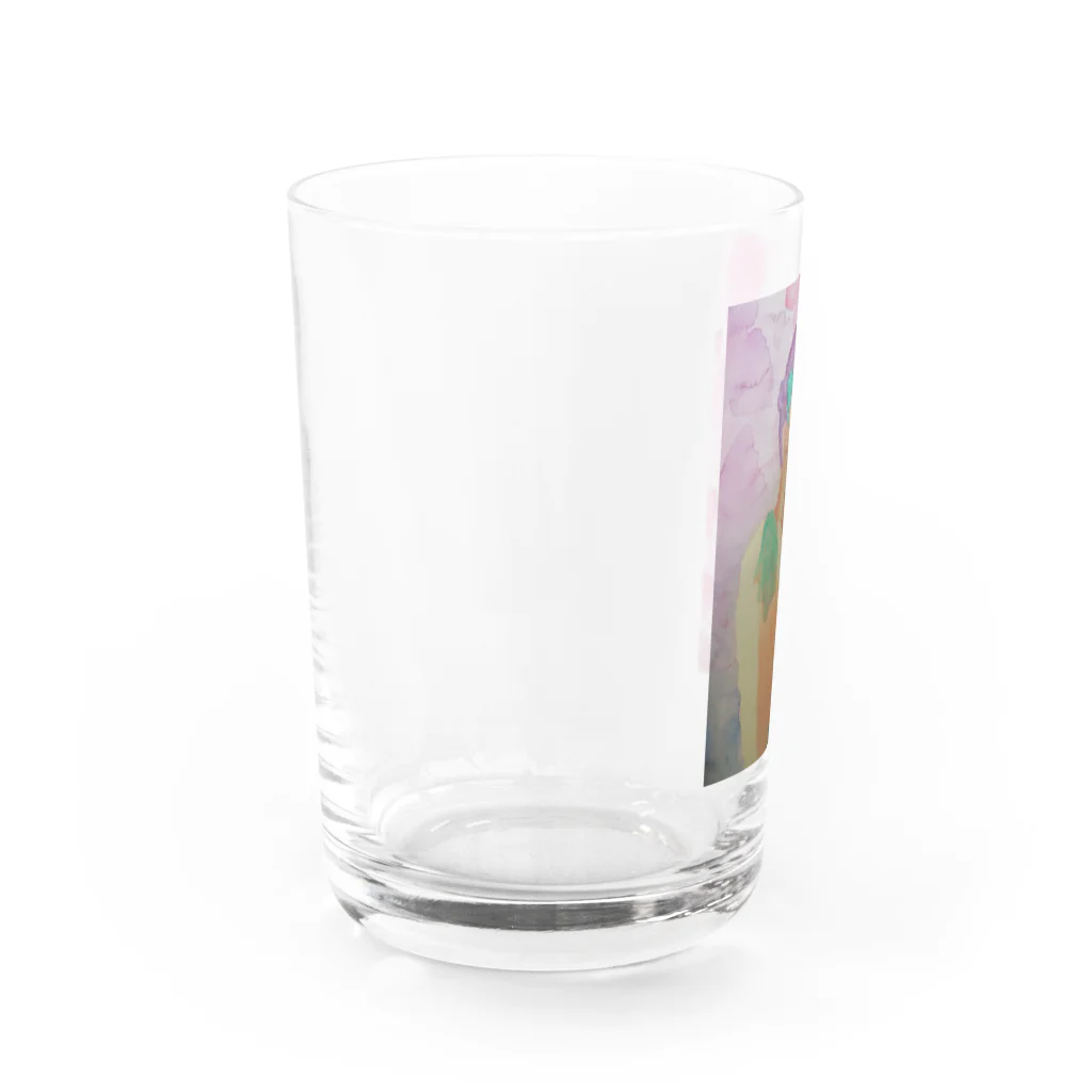 cruel worldのwhat a wonderful and cruel world Water Glass :left