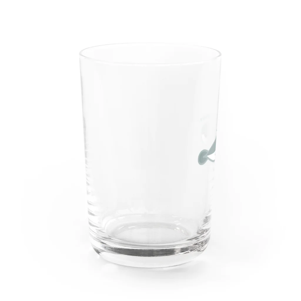 Mame Wagonのさかばんばすぴす Water Glass :left