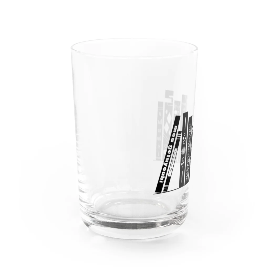 みなのせかいのよく見ると怠惰な本棚 Water Glass :left