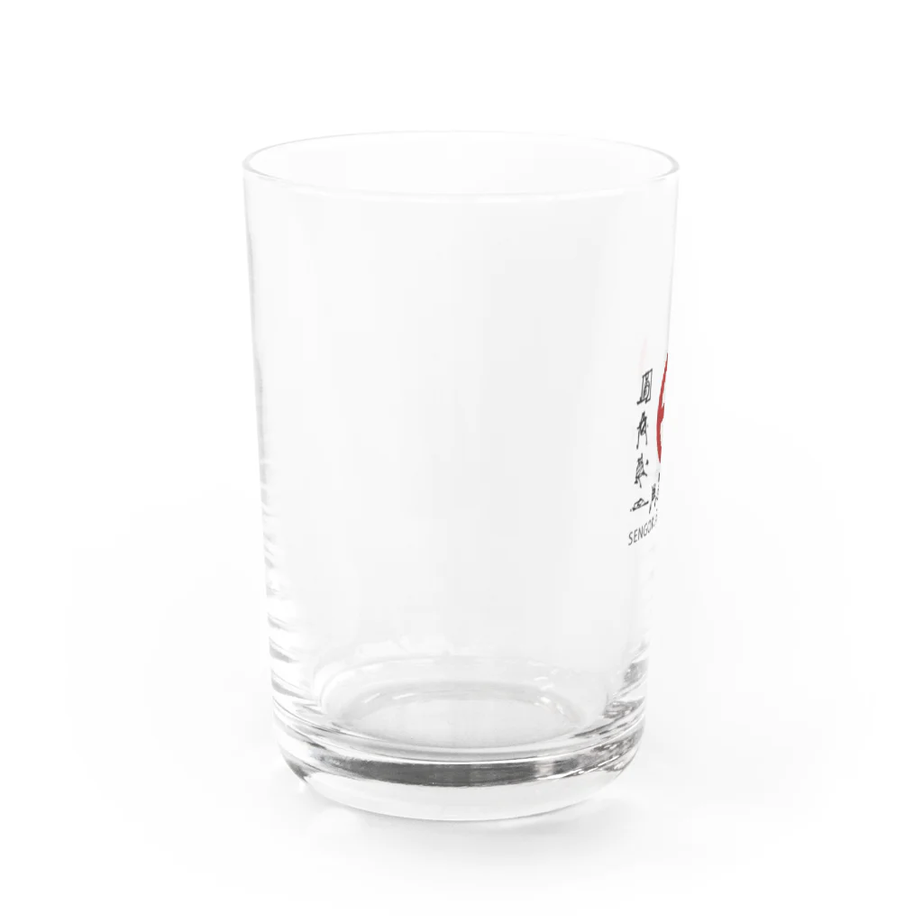 東雲ののかの戦国島津花押グッズ Water Glass :left