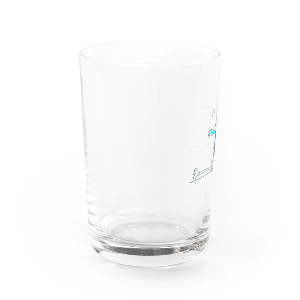 ｉｐｕｙａ(イプヤ)のたのしい自転車通勤☆サラリーマン Water Glass :left