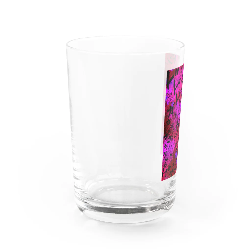 nijinの聞こえる怖い音：赤 Water Glass :left