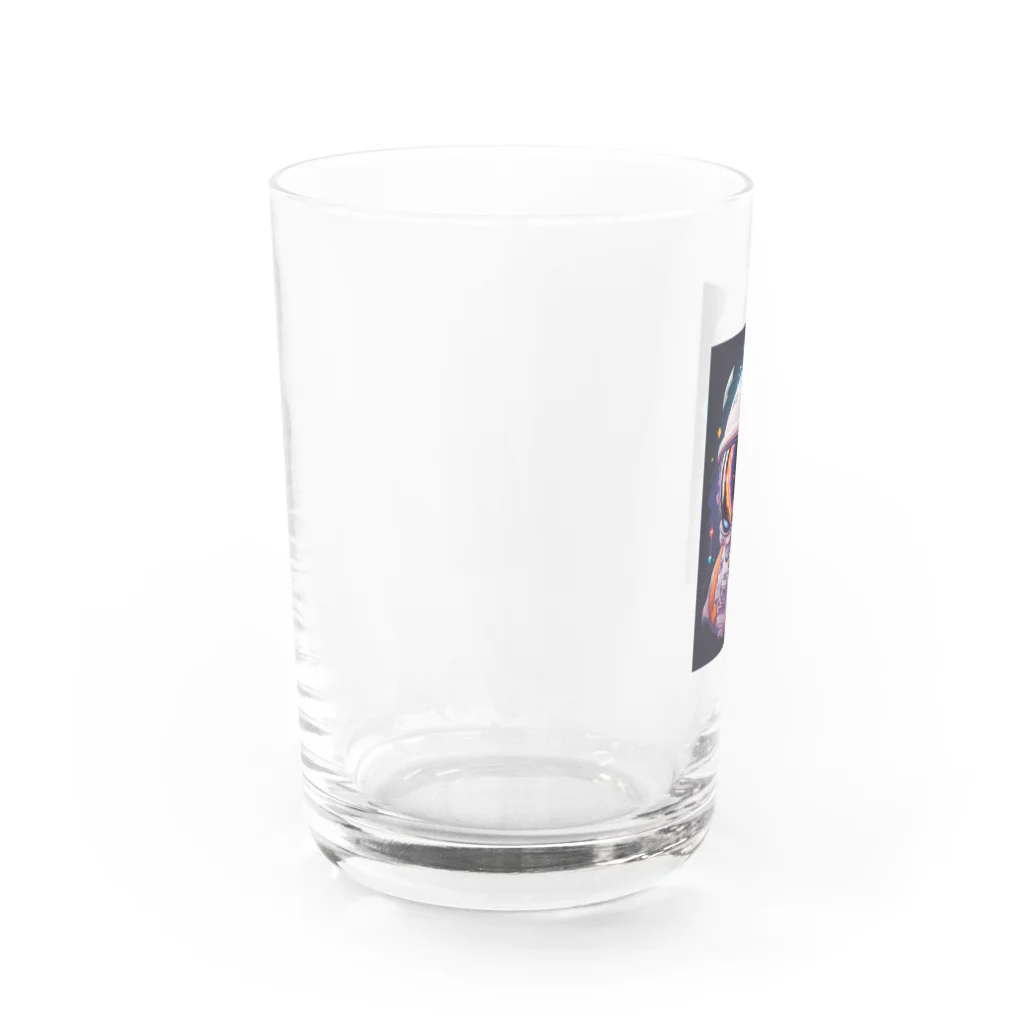 uetetuの宇宙飛行士 Water Glass :left