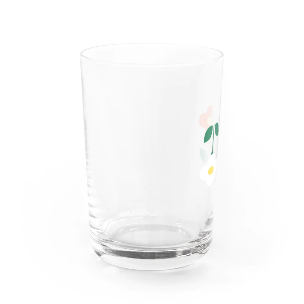 べりこ bericoのレトロ花 Water Glass :left