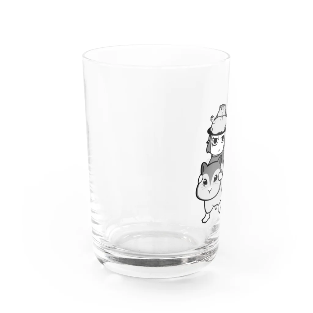 にゃはは♪屋の＊コラボ＊あれっ？クスッ（カレゴ版）からお帰りばーじょん・改・全員“スター” Water Glass :left