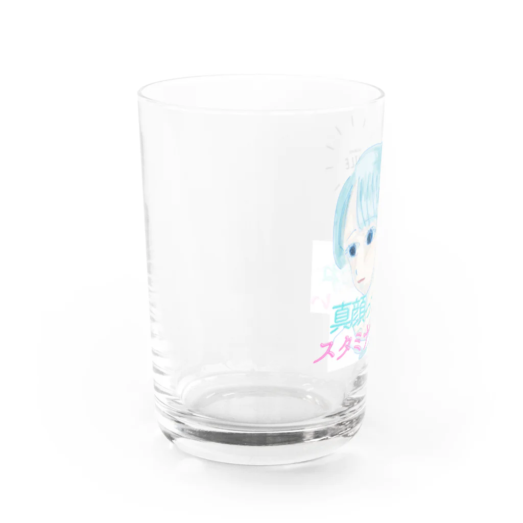 Cho Tommy Annの真顔って楽だね Water Glass :left