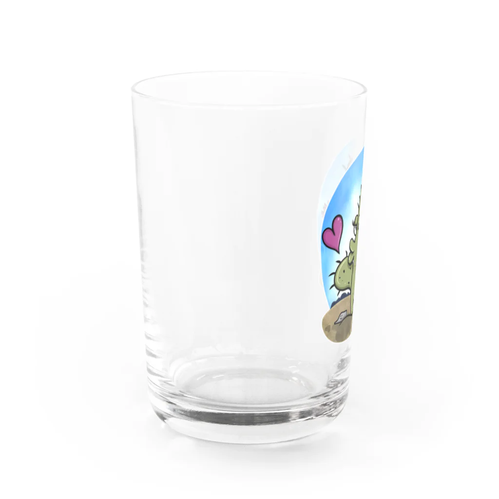 Realm of Ramblesのサボテン - 投げキス Water Glass :left