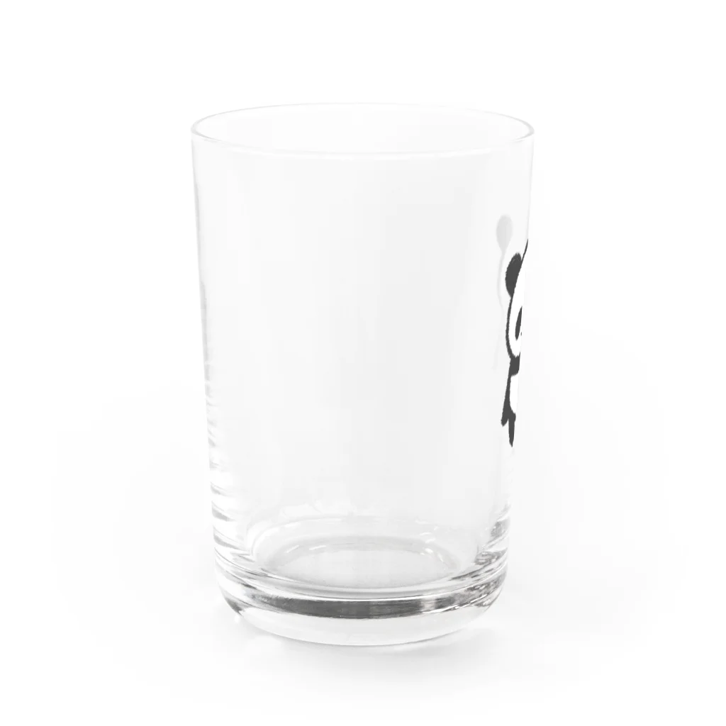 emucoのもふもふパンダ Water Glass :left