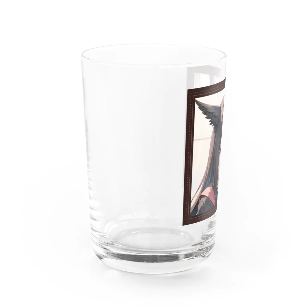 ソノタショップの美少女ねこ Water Glass :left