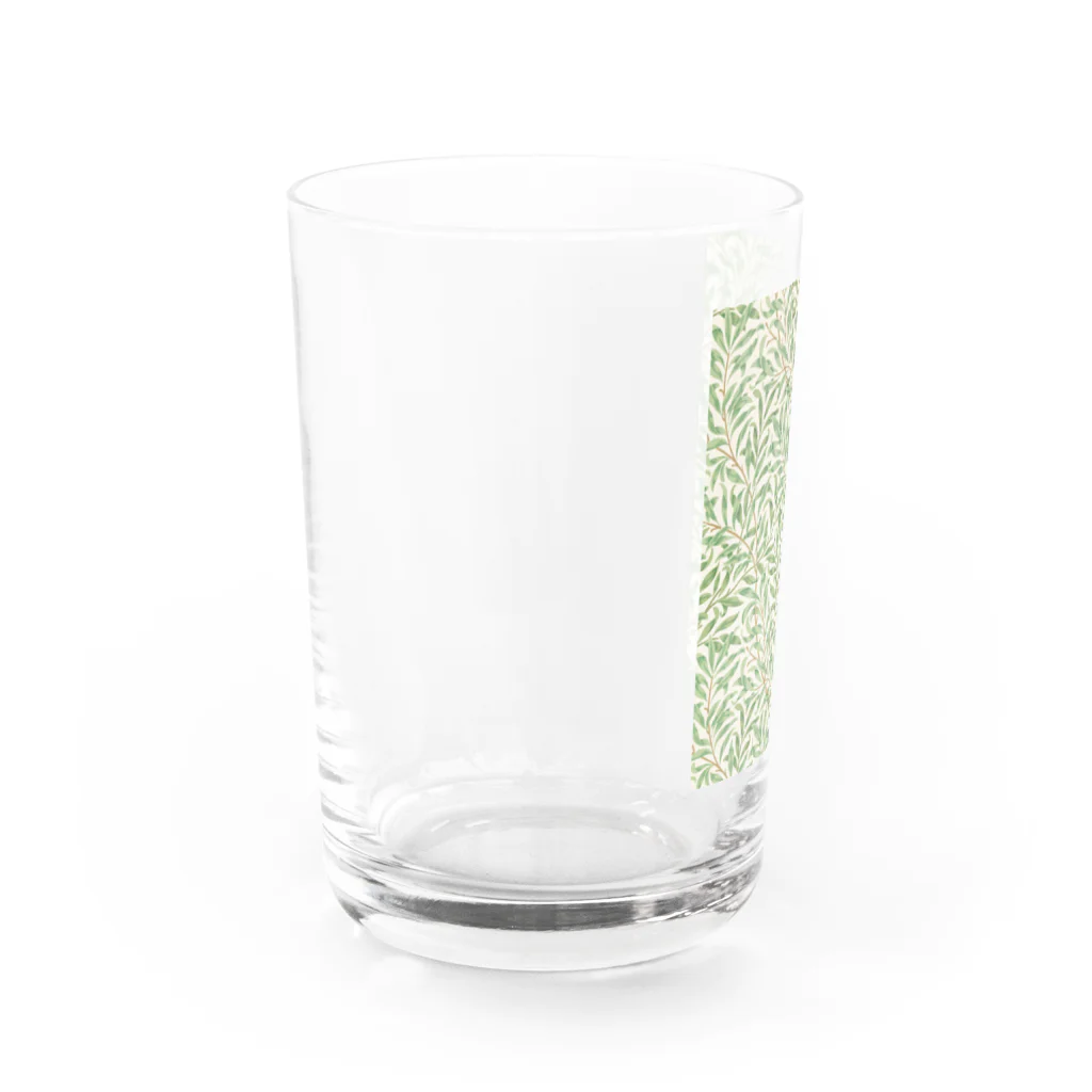 世界美術商店の柳 / Willow Bough Water Glass :left