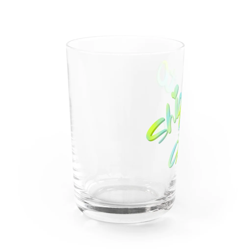 ポンコツけるるの気まぐれ屋さんの仕事しろ Water Glass :left